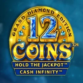 12 Coins Grand Diamond Edition slot visual from Wazdan available on winnercasinoo.it